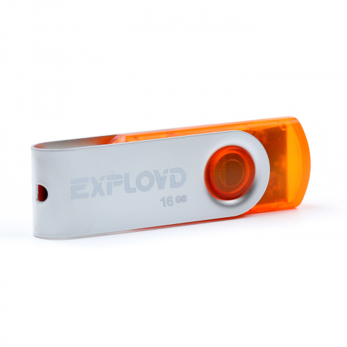 Флеш-накопитель USB 16GB Exployd 530 оранжевый (EX016GB530-O) фото 3 Флеш-накопитель USB 16GB Exployd 530 оранжевый (EX016GB530-O) фото 3