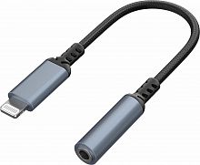 Переходник DEFENDER JACK03-02 PRO 3.5 jack(F)-Lightning(M) c ЦАП (1/50/400) (87305)