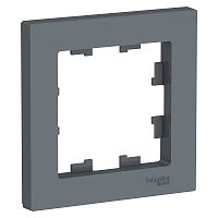 Рамка 1-м ATLASDESIGN грифель Systeme Electric ATN000701 (1/20/120)