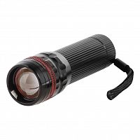 Фонарь SMARTBUY SBF-307A аккумуляторный CREE XPE 4Вт с системой фокусировки луча, черный (1/240)