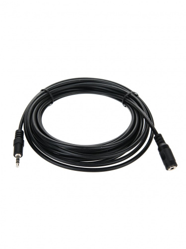 Кабель удлинительный TELECOM 3.5 Jack (M) / 3.5 Jack (F), стерео, аудио, 5 м. (1/140) (TAV7179-5M) фото 2