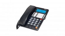 Проводной телефон с дисплеем RITMIX RT-495 black,АОН, FSK/DTMF/ETSI,59 вх.,16 исх.пам,10 кн.быстр.набор,подкл.мини АТС (1/20) (80002152)