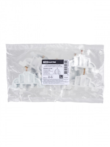 Суппорт-держатель ЭУИ для кабель-канала 100х40 (10 шт.) TDM (10/600) (SQ0402-0140) фото 2 Суппорт-держатель ЭУИ для кабель-канала 100х40 (10 шт.) TDM (10/600) (SQ0402-0140) фото 2