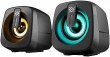 Акустическая 2.0 система DEFENDER J1 6Вт, подсветка, питание от USB, черный (1/30) (65961)