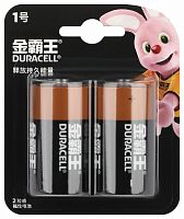 Элемент питания DURACELL "D" алкалин 1,5v LR20 2BL BASIC (CN-с иероглифами) (2/24/48) (Б0069179)