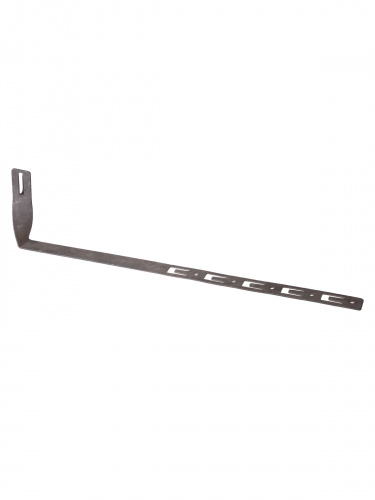 Держатель угл. под черепицу для прута Ø6-10 мм, с пов. 90°, стал. крюк, монт. петли, осн. 415 мм TDM (1/50) (SQ2402-3095)