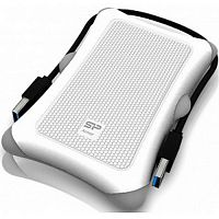 Внешний HDD  Siliсon Power  2 TB  A30 Armor белый, 2.5", USB 3.0 (SP020TBPHDA30S3W)