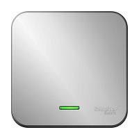 Выключатель 1-кл. О/У BLANCA 10А IP20 (сх. 1) 250В с подсветкой с изолир. пластиной алюм. Systeme Electric BLNVA101113 (1/15/30)