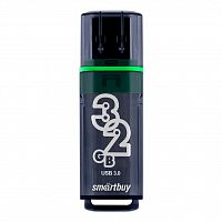 Флеш-накопитель USB 3.0  32GB  Smart Buy  Glossy  темно серый (SB32GBGS-DG)