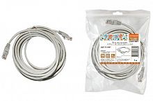 Патч-корд TDM народный U/UTP Cat 5e 4PR 24AWG PVC, литой 7 м, серый (1/5/60) (SQ0115-0007)