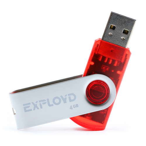 Флеш-накопитель USB 4GB Exployd 530 красный (EX004GB530-R) фото 2 Флеш-накопитель USB 4GB Exployd 530 красный (EX004GB530-R) фото 2
