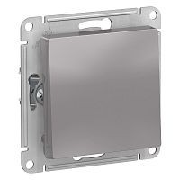 Механизм выключателя 1-кл. С/У ATLASDESIGN 10А IP20 (сх. 1) 10AX с самовозвратом механизм алюм. Systeme Electric ATN000315 (1/5/20)