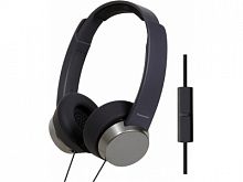 Проводные накладные наушники PANASONIC RP-HXD3WE-K, черные, шнур 1.2 м. (1/5)