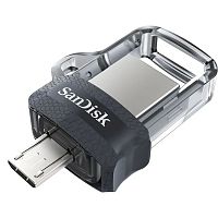 Флеш-накопитель USB 3.0  256GB  SanDisk  Ultra Android Dual Drive  OTG (SDDD3-256G-G46)