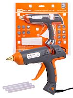 Пистолет клеевой КП-150, 11,3 мм, подставка, терморегулятор, шнур 1,5 м, 150 Вт, Т=220 С "Алмаз" TDM (1/1/30) (SQ1024-0104)