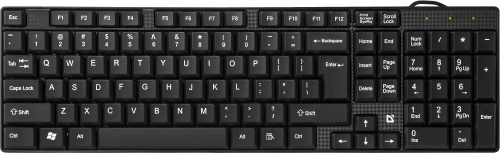 Клавиатура проводная DEFENDER Accent SB-720, USB, черная (1/20) (45720) фото 9