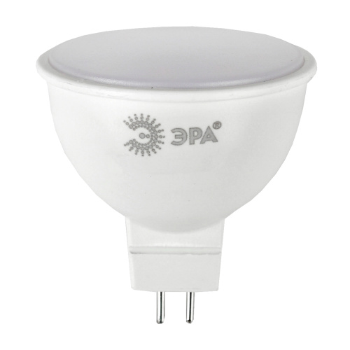 Лампа светодиодная ЭРА RED LINE LED MR16-9W-827-GU5.3 R 9 Вт софит теплый белый свет (1/100) (Б0054239)