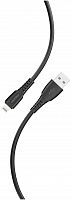Кабель для зарядки и передачи данных S40 MicroUSB черный, 2.4 А, 1 м, Smartbuy (iK-12-S40b)