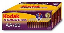 Элемент питания KODAK XTRALIFE  LR6  60BOX   [KAA-60] (60/720/20160) (Б0029222)