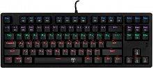 Клавиатура проводная игровая T-LINE Volt RU, 87кн, Rainbow, черный (1/18) (72373)