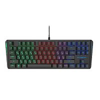 Клавиатура проводная игровая RITMIX RKB-500 Antagonist с подсветкой, черная (1/10) (80000730)