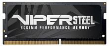 яПамять 16GB  Patriot, DDR4, SO-DIMM-260, 2666 MHz, 21300 MB/s, CL18, 1.2 В (PVS416G266C8S)