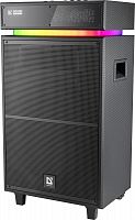 Колонка портативная DEFENDER Sound Factory 140Вт, BT/USB/TF/FM/15"/wooden, черный (1/1) (65093)