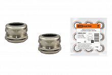 Кабельный ввод-сальник TDM латунный М 50 (У667) IP68 (1/5/50) (SQ0806-0304)