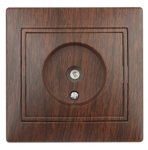 Розетка INTRO TV одиночная, скрытой установки, Plano, венге (1/10/200/2000) (Б0030080) фото 7 Розетка INTRO TV одиночная, скрытой установки, Plano, венге (1/10/200/2000) (Б0030080) фото 7