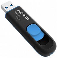 Флеш-накопитель USB 3.0  512GB  A-Data  UV128  чёрный/синий (AUV128-512G-RBE)