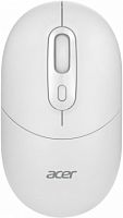 Беспроводная мышь Acer OMR301 белый оптическая (1600dpi) BT/Radio USB (4but) (1/60) (ZL.MCECC.01U)