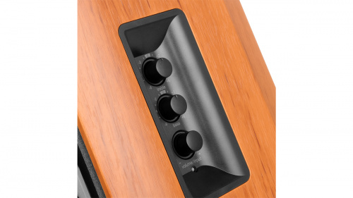 Акустика EDIFIER R1380T brown. Вых.мощ:21Вт+21Вт.2дин.в кол.Ч.х-ка:55Гц-20кГц.Вх:лин.2шт.компл:ДУ (1/2) (80002217) фото 3