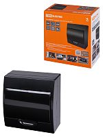 Бокс ЩРН-П-8 модулей навесной пластик IP41, Антрацит TDM (1/20) (SQ0901-0902)