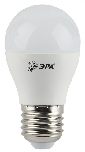 Лампа светодиодная ЭРА STD LED P45-7W-827-E27 E27 / Е27 7Вт шар теплый белый свет (1/100) (Б0020550) фото 4