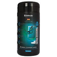 Салфетки DEFENDER, влажные для мониторов в тубе 100 шт. (CLN30102) (1/12)