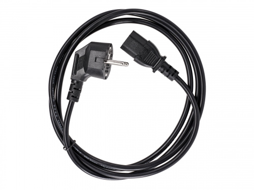 Кабель компьютер - розетка 220V EU (угловой)<VDE> 3GX0,5mm2, 1,8m, медь, Telecom <TY021-CU0.5-1.8M>  (1/60) фото 9