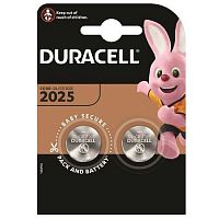Элемент питания DURACELL  CR 2025  BL2  (2/20/200/29400) (Б0037272)