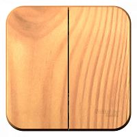 Выключатель 2-кл. О/У BLANCA 10А IP20 (сх. 5) 250В с изолир. пластиной ясень Systeme Electric BLNVA105015 (1/15/30)