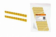 Маркер наборный - символ "B" желтый 2,5 мм2 (150 шт.) TDM (SQ0534-0029)