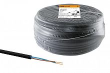 Провод TDM ПВС 2х1,5 ГОСТ (100м), черный (SQ0118-0293)