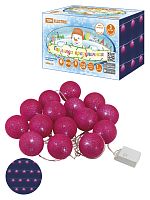 Гирлянда светодиодная TDM "Клубочки" 3 м, 15LED, белый, 8 режимов, 250В, IP20, (1/24) (SQ0361-0094)