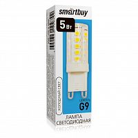 Лампа светодиодная SMARTBUY G9 5Вт 220В 6000К (10/500) (SBL-G9-5-60K)