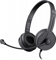 Гарнитура DEFENDER Tune 160, провод 1.8м, черный(1/30) (63164)