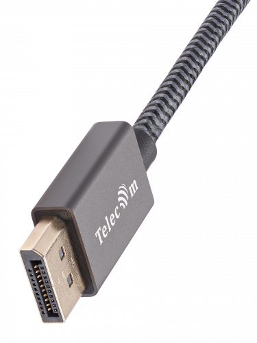 Кабель DP(M)--> HDMI M 4K@60Hz 1.8m TELECOM,оплетка (TA561M-1.8M) (1/60) фото 8 Кабель DP(M)--> HDMI M 4K@60Hz 1.8m TELECOM,оплетка (TA561M-1.8M) (1/60) фото 8