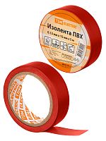 Изолента ПВХ 0,13х15мм Красная 5м TDM (10/500)