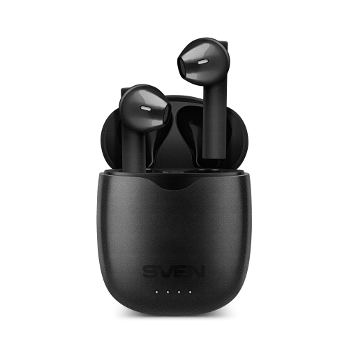 Беспроводные TWS-наушники SVEN E-717BT, (Bluetooth, TWS), черные (1/80) (SV-019266)
