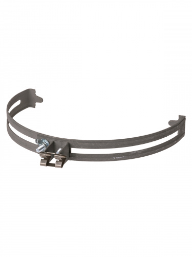 Держатель регулируемый Ø130-240 мм на круглый конек, ст. фиксатор для прута Ø6-10 мм, термодиф. TDM (1/50) (SQ2402-3172)