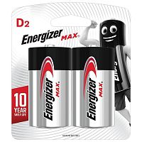 Элемент питания ENERGIZER  LR20 Max (2 бл)   (12) (E302306800)