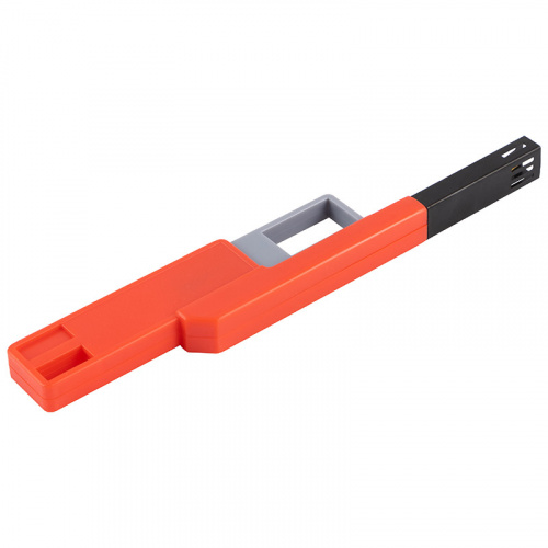 Пьезозажигалка HOMESTAR HS-1205 красная (1/30) (102768)