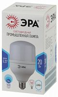 Лампа светодиодная ЭРА STD LED POWER T80-20W-4000-E27 E27 / Е27 20Вт колокол нейтральный белый свет (1/40) (Б0027001)